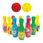 【小禮堂】寶可夢 塑膠保齡球玩具 - 角色款(平輸品)