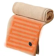 Winter Heating Blanket - 59.06x27.56 Inches Winter Plush Blanket - Portable Winter Plush Blanket, USB-Powered Travel Heating Blanket with 3 Heating Modes for Couch Chair Bed
