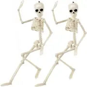 Small Skeletons Decorations Life Size Full Body Posable Joints Skeletons 15'' Sk