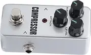 Guitar Compressors Aluminum Alloy Wide Adjustment Range Pedal Mini Instrument Accessories
