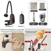 Anti-whistling U Wireless Instrument Microphone Pickups Amplified Receiving Mic
