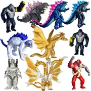 Brand New Set of 10 Godzilla x Kong: The New Empire, Toys Action Figures