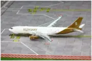 1:400 JC Wings HUNGARY AIR CARGO AIRBUS A330-200F Aircraft Diecast Plane Model