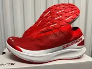 NEW Salomon S/LAB Pulsar 2 Fiery Red White 472201 Mens Running Shoes Trail