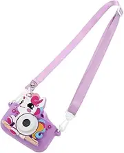 Sewroro Unicorn Dual Lens Camera Lightweight Portable Digital Camera with Case HD Functionality for Unicorn Party Favor