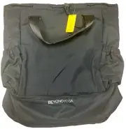 BEYOND YOGA Convertible Gym Bag Backpack Black Back Pack / Carrying Case NWT