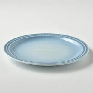 【Le Creuset】陶瓷餐盤 點心盤 盛菜盤 23cm 海岸藍 2入