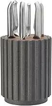 Furi Radial Knife Block 7-Piece Set, Flint Terrazzo