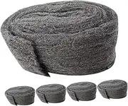 5pcs Steel Wool Hole Plugging Tool Garage Door Seal Replacement for Drains Cracks Rats