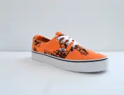 Vans era tangerine NEON ORANGE sneaker shoes graphics canvas men size 10.5 new