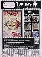 Dress My Craft Transfer Me Sheet A4 - Mughal Queen