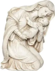 Joseph's Studio - Kneeling Madonna & Child Garden Statue