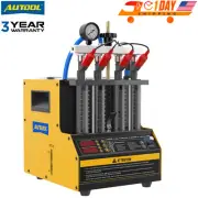 AUTOOL CT160 4-Cylinders Ultrasonic Auto Fuel Injector Cleaner Tester Machine US