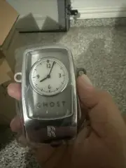 10-14 ROLLS ROYCE Ghost Chrome Trimmed Analog Clock New Part