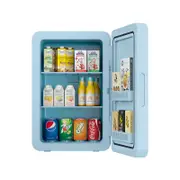 Advwin 22L Mini Fridge Camping Car Cooler and Warmer Blue