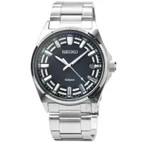 在飛比找momo購物網優惠-【SEIKO 精工】精工超霸鋼帶男錶-黑面(SUR505P1