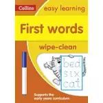 FIRST WORDS: WIPE-CLEAN ACTIVITY BOOK