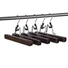 Retro Color Horse-face Skirt Rack Woodiness Hanfu Pants Hook Clothes Hanger