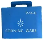 Vtg New Box 60s Corning Ware Blue Cornflower 2.5 Qt Dutch Oven Casserole P-14-D