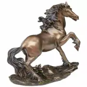 Copper Finish Horse Decorative Showpiece For Home & Office Decor