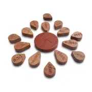 16pc In-wood I am Mandala Emotions Kids/Children Fun Play Wooden Puzzle Toy 3y+