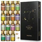 12/15pcs Essential Oil Aromatherapy 100% Pure Natural Essential Oil Gift Set 5ml