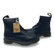 New Dr. Martens 1460 SMOOTH LEATHER LACE UP BOOTS Men 11 Women 12