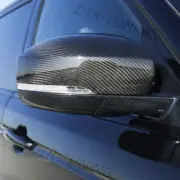 Carbon Fiber SVR Trim Wing Mirror Covers For LR Range Rover Sport L494 2014-2022