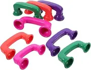 Abaodam Early Learning Toys 8pcs Reading Phones Auditory Feedback Phonics Phone for Kids Interactive Educational Toys