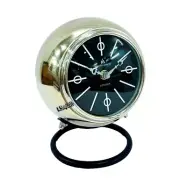 Small Table Clocks, Classic Ticking Tabletop Alarm Clock with Battery Operated