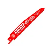 Freud DS0608BFD25 6-in 8/10-TPI Metal Demonolition Reciprocating Saw Blade 25 PK