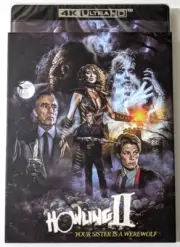 Howling II: Your Sister is a Werewolf (4K Ultra HD + Blu-ray + Slipcover) New