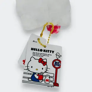 【HELLO KITTY】3吋小洋裝HELLO KITTY 8公分 一對(凱蒂貓HELLO KITTY絨毛娃娃 吊飾 5103025)