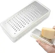 WJnflQN Kitchen Grater for Vegetables | Kitchen Cooking Cheese Grater for Vegetables | Quick Grating Multi-Purpose Food Shredder for Potato, Carrot