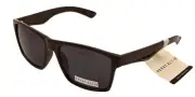 Perry Ellis Mens Sunglass Matte Dark Brown Plastic Square, Brown Lens PE102 2