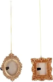 Milisten 2pcs Christmas Tree Photo Frame Ornament Wall Decor for Home Picture Frames for Holiday Celebrations Versatile Hanging Decoration Festive Atmosphere Enhancer