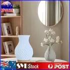 Vase Table Lamp 3-Color Light 3D Printed Nightstand Lamp for Bedroom Living Room