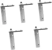 JECOMPRIS 5pcs Professional Freezer Hinges Small Door Hinge Replaceable Fridge Automatic Door Closer