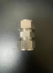 1" Parker Tube Union 16SC16-316 Double Ferrule 316SS SWAGELOK Fitting NEW