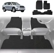 Outback GT 6D Diamond Custom-Fit Car Floor Mats, Compatible with for Toyota RAV4 2006-2012 | Heavy Duty | Anti-Slip | All Weather Protection | Car Accessories
