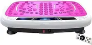 Full Body Vibration Machine Exercise, Body Vibration Platform Exercise Machine for Home Workout Vibrating Plate with Pull Up Bands