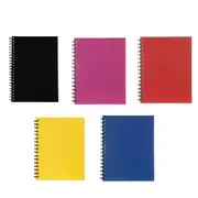 Spirax Hard Cover Twin Wire Notebook A4 (200 pages) - Blue