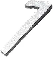 Outdoor House Number House Address House Number Modern House Number(Silver,6_5*3.3CM)