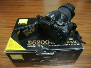 【出售】Nikon D5200 數位單眼相機 國祥公司貨