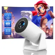 [Short Throw/Adjustable Stand]Mini projector with WiFi and Bluetooth, 2025 Up...