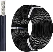 30FT Single Core Wire 16-28AWG Soft Electrical Wire Solid Wire Kit PVC Electronic Wire UL Certified Tinned Copper Hook Up Wire for Industrial Electronic Wire(18AWG)