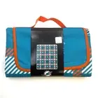NFL Miami Dolphins Picnic Blanket Compact Travel Polyester Logo Handle 60 inch