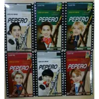 在飛比找蝦皮購物優惠-💓EXO PEPERO 貼紙💕PEPERO EXO 卡貼