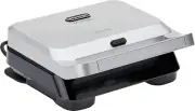 De'Longhi Multigrill Easy SW12BS, Jaffle Maker, Compact Grill, Benchtop Grill...