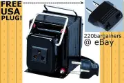 200 Watts Step Up Down Heavy-Duty Power Converter Transformer 110 To 220 240Volt